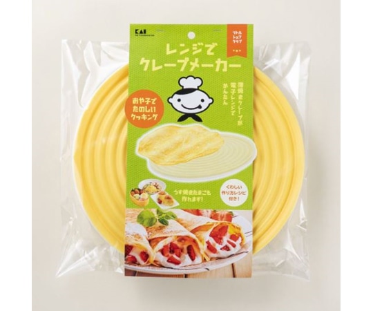 貝印 レンジでクレープメーカー 000DL7220 1個（ご注文単位1個）【直送品】