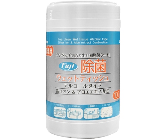 尚美堂 FUJI除菌ウェットティッシュ 1ケース（100枚×24個入） 27800 1ケース（ご注文単位1ケース）【直送品】
