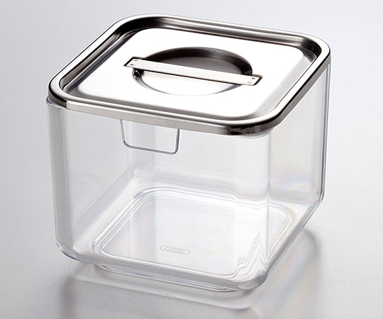 三宝産業（YUKIWA） PC容器ステンフタ付 S 09011200 1個（ご注文単位1個）【直送品】