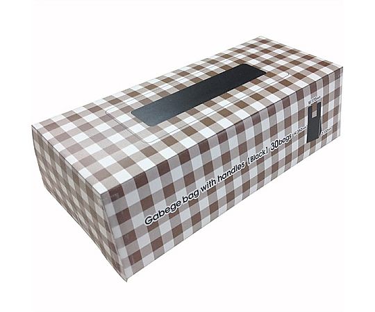 伊藤忠リーテイルリンク トイレ用ゴミ袋 取っ手付き 黒 BOXタイプ 1ケース(30枚×20小箱入) TGB-001 1ケース(ご注文単位1ケース)【直送品】