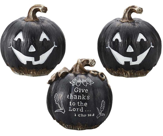 アズワン パンプキンオブジェ ブラック かぼちゃ置物 SS 3個 37-7-3-1 1セット(ご注文単位1セット)【直送品】