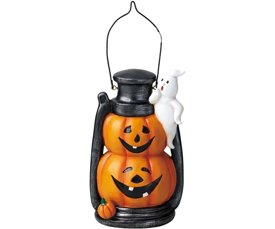 アズワン パンプキンランタンオブジェ 幅12×奥行13×高さ20.5cm 37-8-1-1 1個(ご注文単位1個)【直送品】