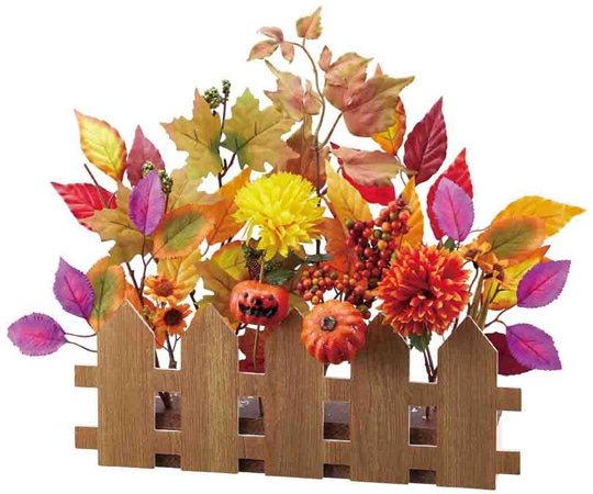 アズワン ハロウィン垣根アレンジ 37-10-11-1 1個（ご注文単位1個）【直送品】