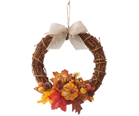 アズワン ハロウィンリース 直径33cm 37-11-3-1 1個（ご注文単位1個）【直送品】