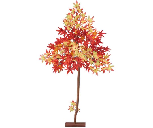 アズワン 紅葉立ち木 秋飾り 高さ120cm 37-13-8-1 1個（ご注文単位1個）【直送品】