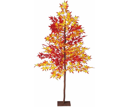 アズワン 紅葉立ち木 秋飾り 高さ150cm 37-13-8-2 1個（ご注文単位1個）【直送品】