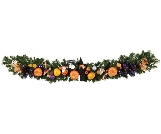 アズワン ハロウィンガーランド 140cm 37-17-3-1 1個（ご注文単位1個）【直送品】