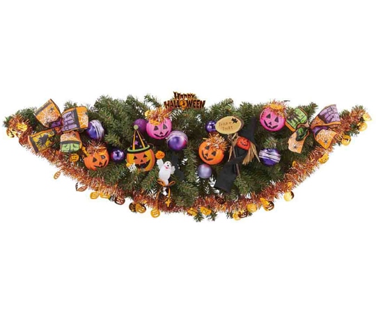 アズワン ハロウィンスワッグ 幅100cm 37-17-6-1 1個（ご注文単位1個）【直送品】