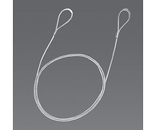 アズワン φ1.0mmx1.5m セキュリティワイヤー(ナイロンコート) EA983TS-256 1個(ご注文単位1個)【直送品】