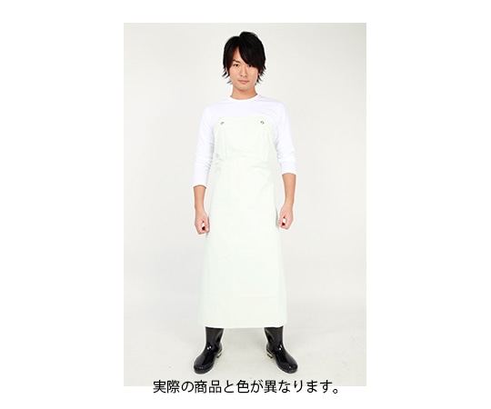 丸十コーポレーション ワンタッチ胸付前掛 ネイビー M 08006180-3 1枚（ご注文単位1枚）【直送品】