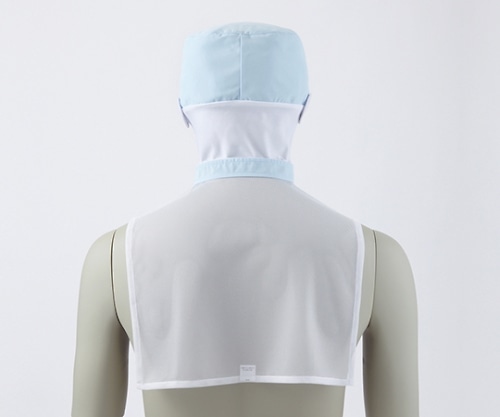 住商モンブラン 頭巾帽子 ブルー 9-1082 M 1枚（ご注文単位1枚）【直送品】