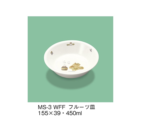 三信化工 フルーツ皿 ワラベファミリー MS-3_WFF 1個（ご注文単位1個）【直送品】
