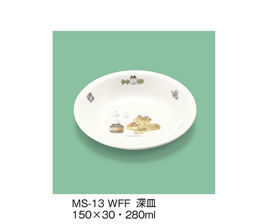 三信化工 深皿 ワラベファミリー MS-13_WFF 1個（ご注文単位1個）【直送品】