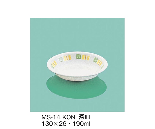 三信化工 深皿 木の葉 MS-14_KON 1個（ご注文単位1個）【直送品】