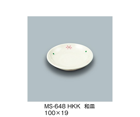 三信化工 和皿 花こころ MS-648_HKK 1個（ご注文単位1個）【直送品】