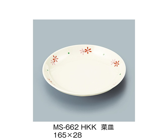 三信化工 菜皿 花こころ MS-662_HKK 1個（ご注文単位1個）【直送品】