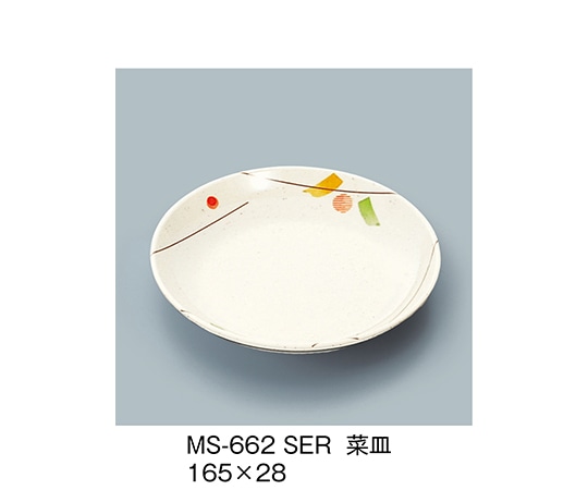 三信化工 菜皿 セリーン MS-662_SER 1個（ご注文単位1個）【直送品】