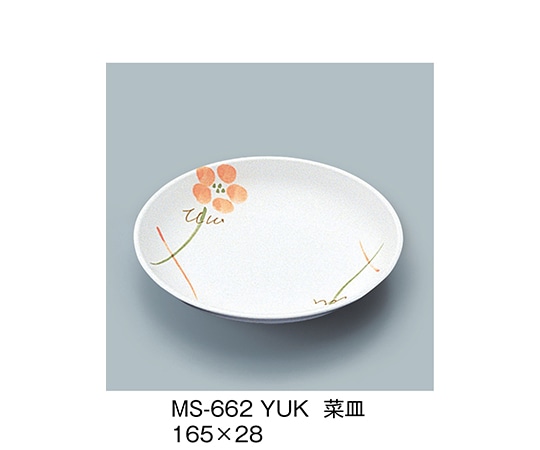 三信化工 菜皿 友花 MS-662_YUK 1個（ご注文単位1個）【直送品】