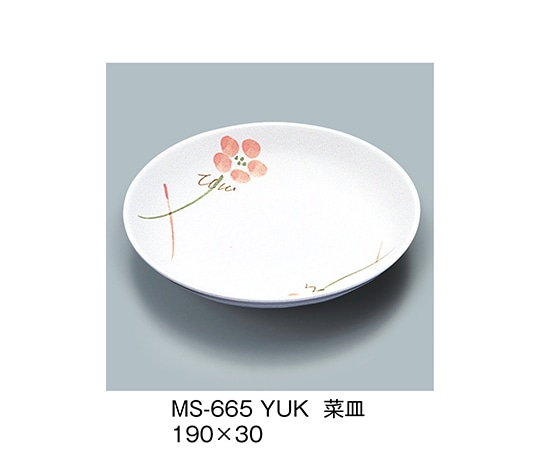 三信化工 菜皿 友花 MS-665_YUK 1個（ご注文単位1個）【直送品】