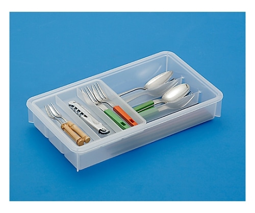 蝶プラ工業 クルード2段整理トレー M 140809 1個（ご注文単位1個）【直送品】