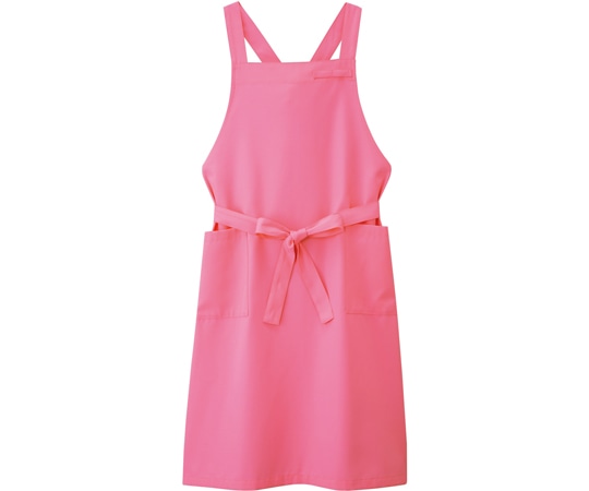 ボストン商会 ムネアテエプロン ピンク F 27327-24 1枚（ご注文単位1枚）【直送品】