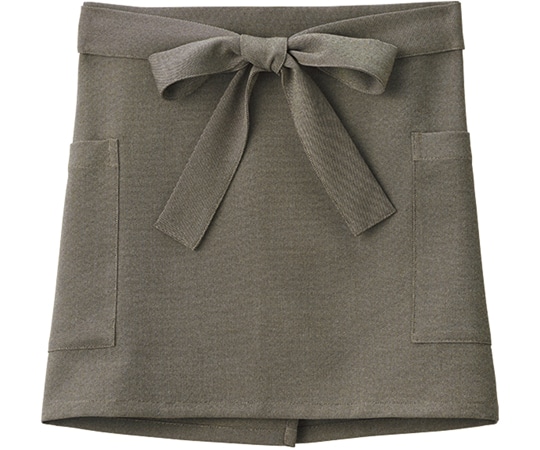 ボンマックス 和エプロンショート ベージュ FK7183-1 1枚（ご注文単位1枚）【直送品】