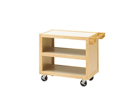 ヤマコー エコノミーサービスワゴン ナチュラル手付 45351 144107 1個（ご注文単位1個）【直送品】