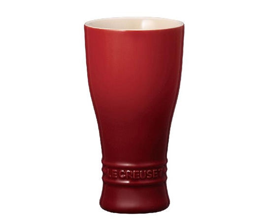 ル・クルーゼ タンブラー 250mL チェリーレッド 910612-02-06 1個（ご注文単位1個）【直送品】