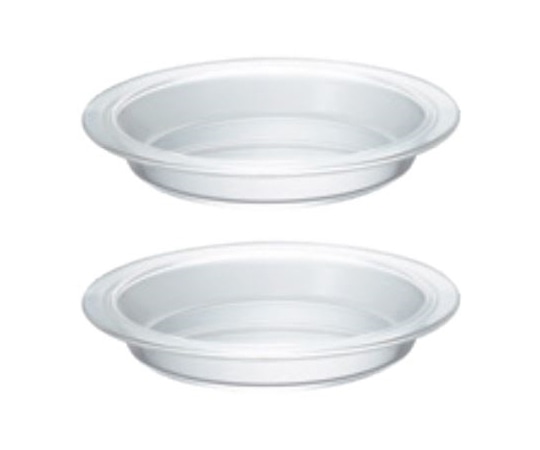 HARIO 耐熱パイ皿 2枚×12セット HPZ-1812 1箱（ご注文単位1箱）【直送品】