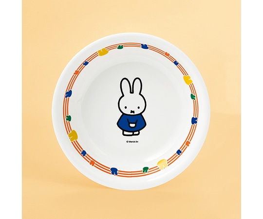 関東プラスチック工業 ミッフィーとびじゅつかん 深皿 M-1305AAG 1個（ご注文単位1個）【直送品】