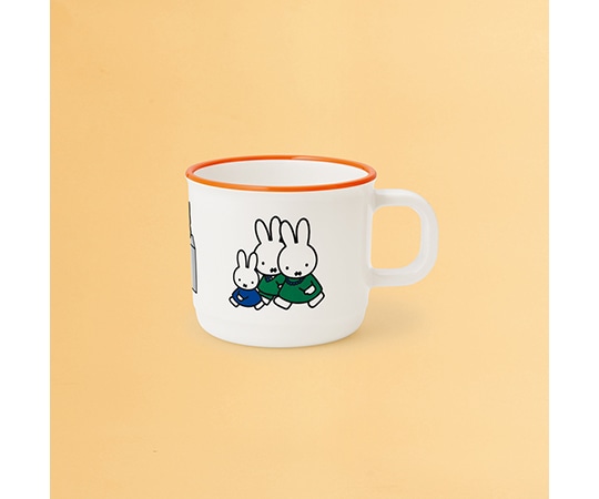 関東プラスチック工業 ミッフィーとびじゅつかん マグカップ M-1301AAG-R 1個（ご注文単位1個）【直送品】