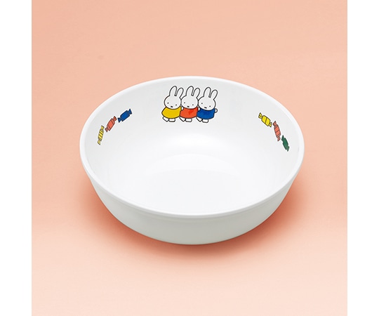 関東プラスチック工業 ミッフィーとおともだち ラーメン鉢 M-50FT 1個（ご注文単位1個）【直送品】