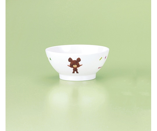 関東プラスチック工業 くまのがっこう 飯椀(身) CM-7J 1個（ご注文単位1個）【直送品】