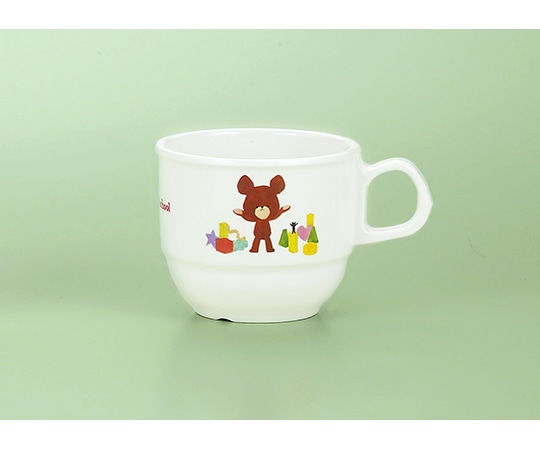 関東プラスチック工業 くまのがっこう スタックマグカップ M-1335J 1個（ご注文単位1個）【直送品】