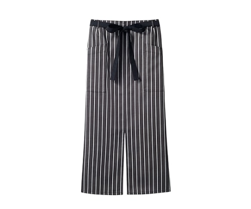 住商モンブラン サロンエプロン チャコール/黒 9-1241 フリー 1枚（ご注文単位1枚）【直送品】