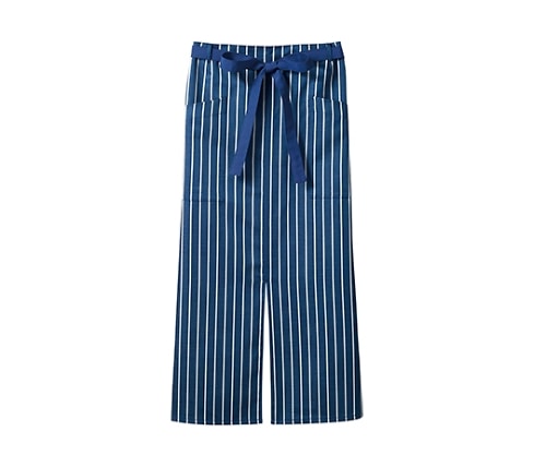 住商モンブラン サロンエプロン ブルー/ネイビー 9-1243 フリー 1枚（ご注文単位1枚）【直送品】