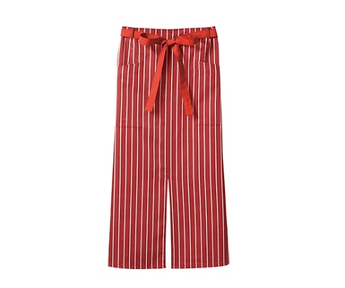 住商モンブラン サロンエプロン レッド/レンガ 9-1244 フリー 1枚（ご注文単位1枚）【直送品】