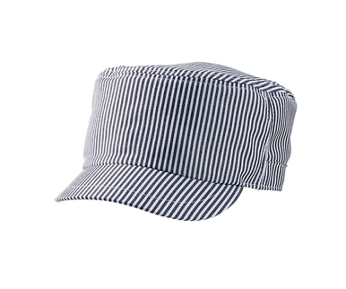 住商モンブラン ワークキャップ 紺ストライプ 9-1336 1枚（ご注文単位1枚）【直送品】