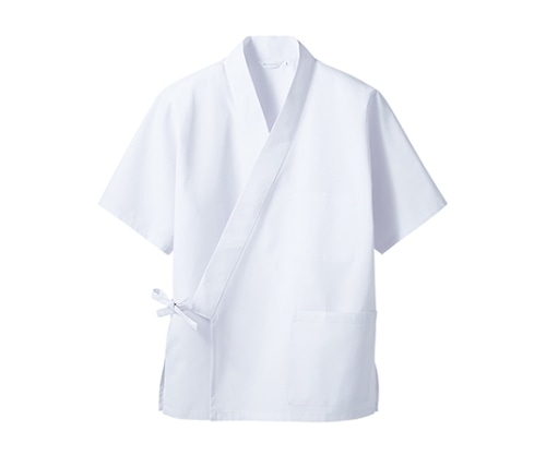 住商モンブラン はっぴ 男女兼用 七分袖 白 3-531 M 1枚（ご注文単位1枚）【直送品】