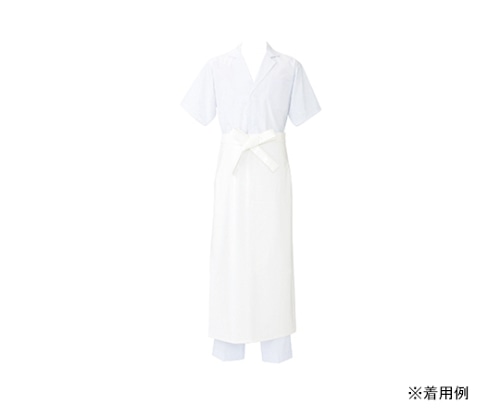 住商モンブラン 防水腰下エプロン 白 5-461 フリー 1枚（ご注文単位1枚）【直送品】