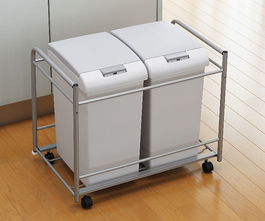 オークス ダストペールワゴン 56.1×36.5×45.7cm JE1 1個(ご注文単位1個)【直送品】