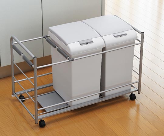 オークス ダストペールワゴン 71.1×36.5×45.7cm JE2 1個(ご注文単位1個)【直送品】