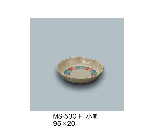 三信化工 小皿 ふる里 MS-530_F 1個（ご注文単位1個）【直送品】