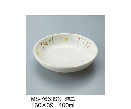 三信化工 深皿 いさ野 MS-766_ISN 1個（ご注文単位1個）【直送品】