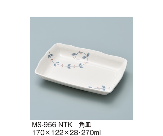 三信化工 角皿 南天唐草 MS-956_NTK 1個（ご注文単位1個）【直送品】