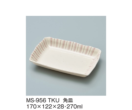 三信化工 角皿 十草 MS-956_TKU 1個（ご注文単位1個）【直送品】