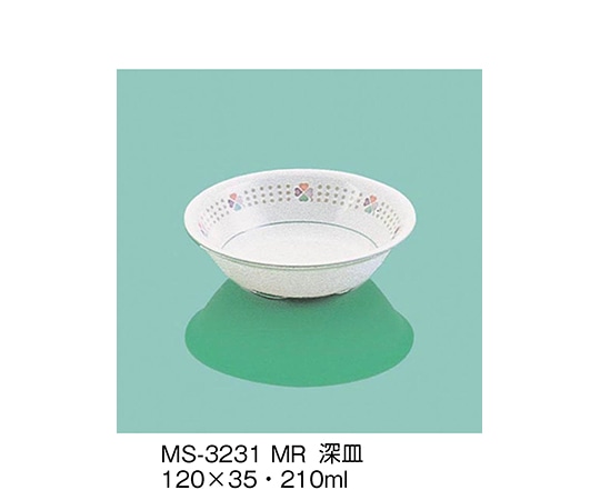 三信化工 深皿 メルヘン MS-3231_MR 1個（ご注文単位1個）【直送品】