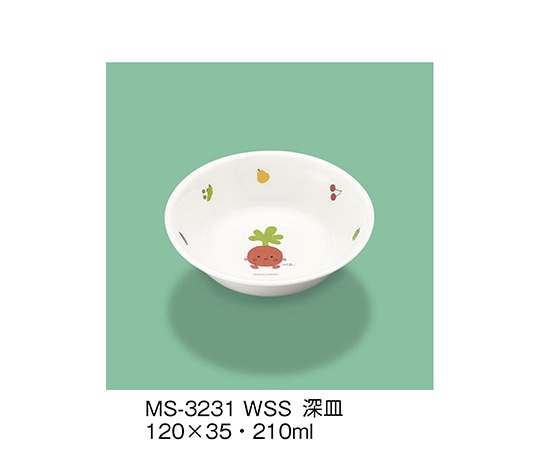 三信化工 深皿 サラダっこ MS-3231_WSS 1個（ご注文単位1個）【直送品】