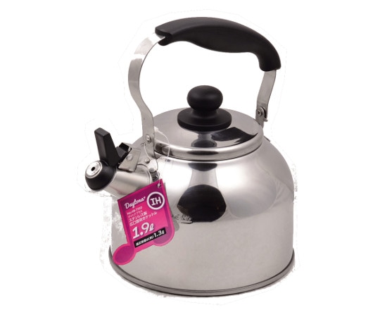 パール金属 デイトナプラス ステンレス製広口笛吹きケットル 1.9L HB-7350 1個（ご注文単位1個）【直送品】