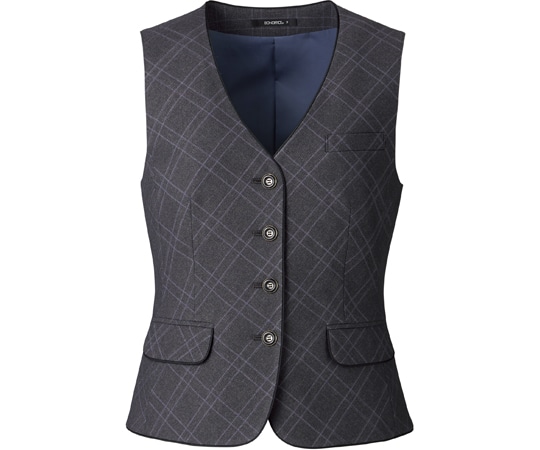 ボンマックス ベスト グレイXパープル 5G AV1278-32 5G 1枚（ご注文単位1枚）【直送品】